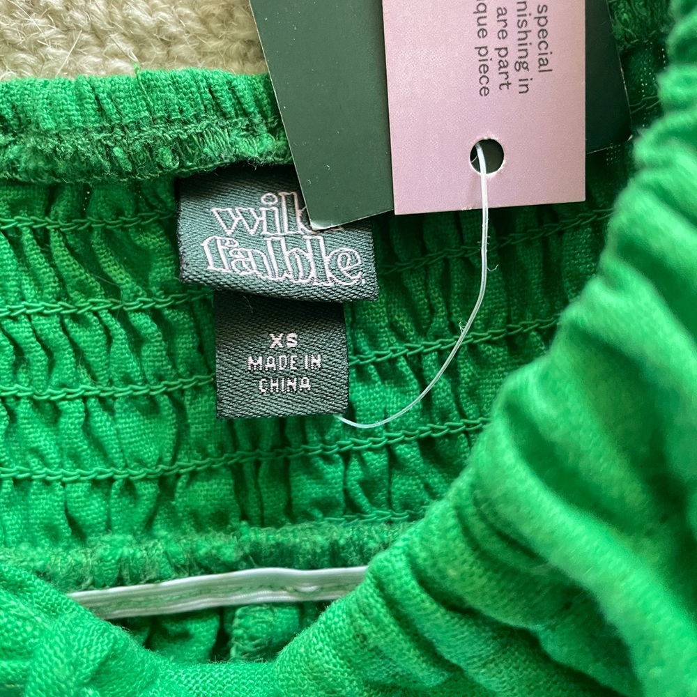 NWT Kelly Green linen dress 👗 - Picture 2 of 2